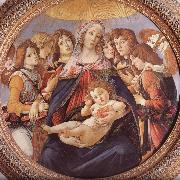 Sandro Botticelli Our Lady of the eight sub-angel oil painting on canvas